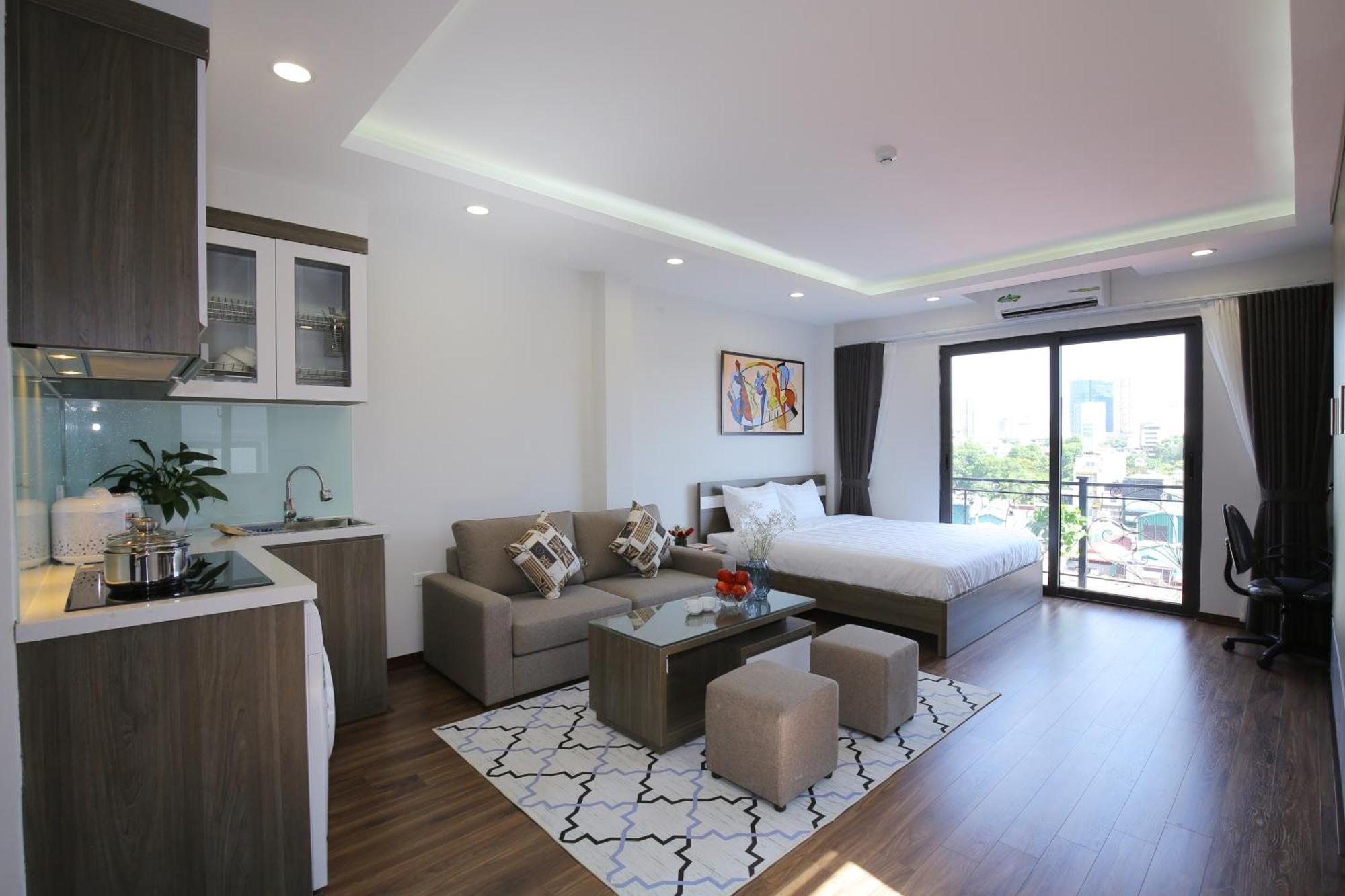 Sumitomo9 Apartments & Hotel - Alley 58 Dao Tan هانوي المظهر الخارجي الصورة